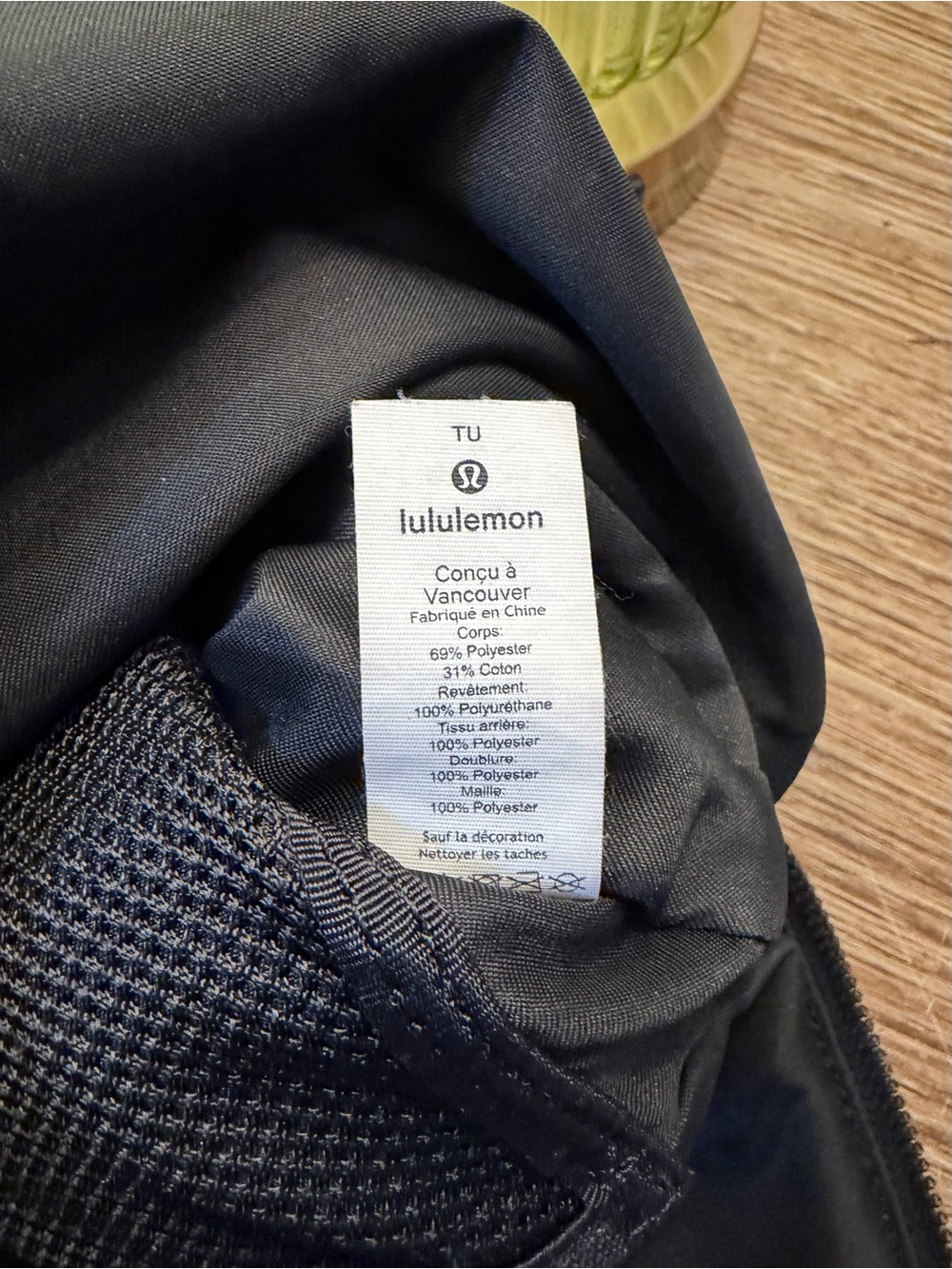 Lululemon Black Sparkle Festival Bag - Picture 6 of 6